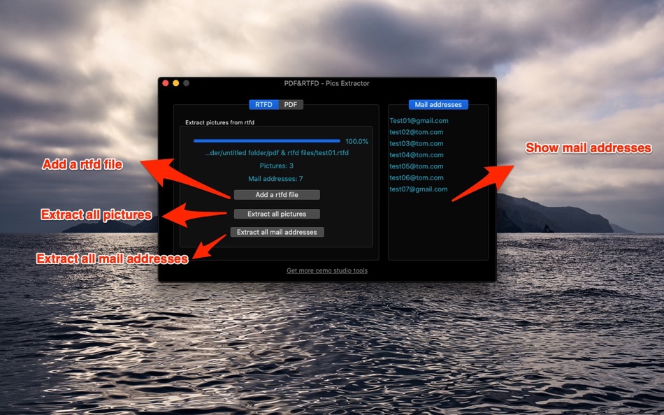 #2. PDF&RTFD - Extractor (macOS) 由: 永康 李