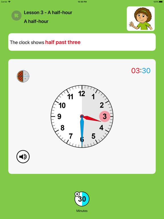 Screenshot #5 pour Learning to tell Time