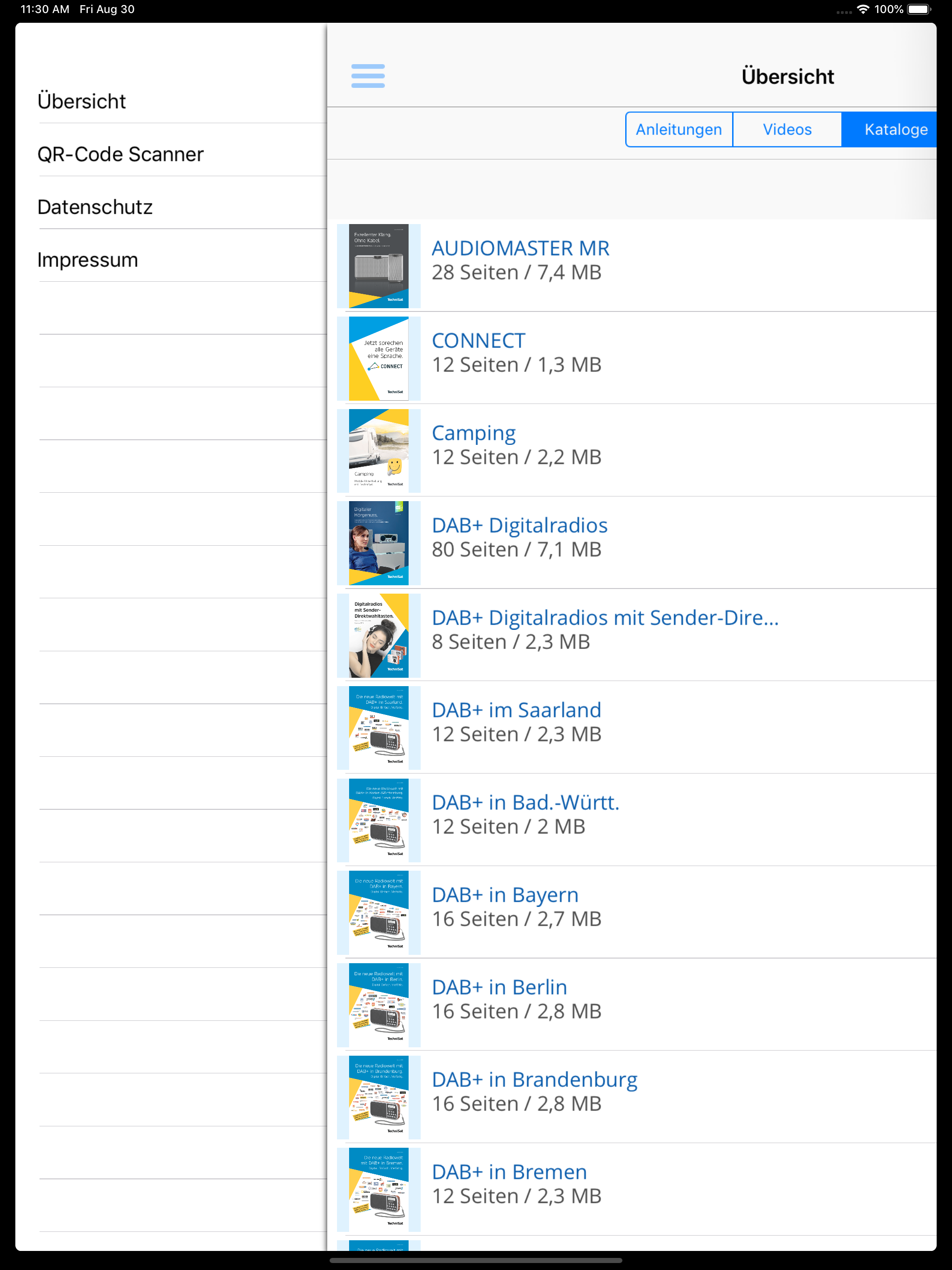 MyTechniSat InfoDesk