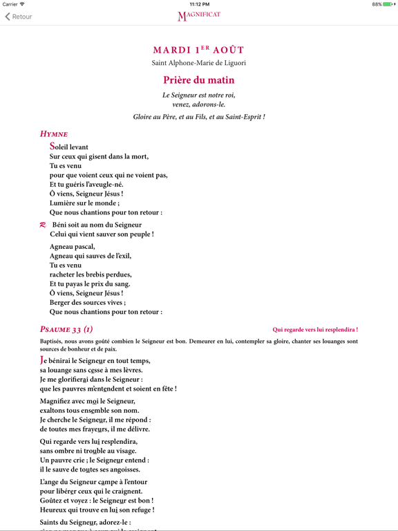 Screenshot #5 pour Magnificat (Edition française)