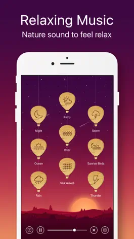 Game screenshot Sleep Sounds, Relax Meditation apk