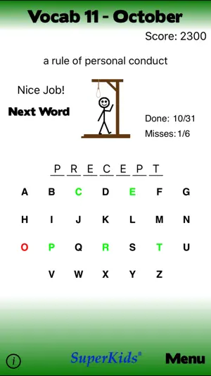 11th Grade Vocabulary screenshot 2
