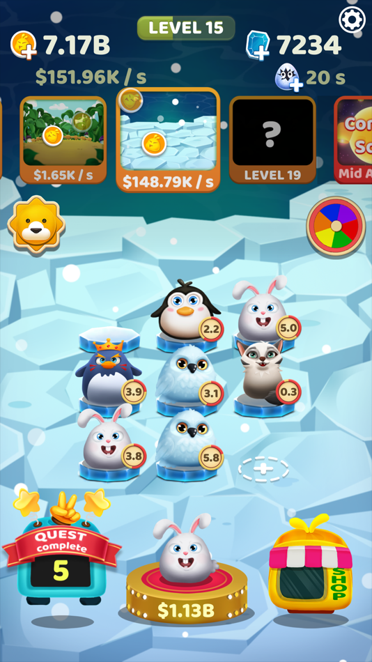 #4. Merge Pet: Animal Evolution (iOS) Ved: D2M STUDIO COMPANY LIMITED