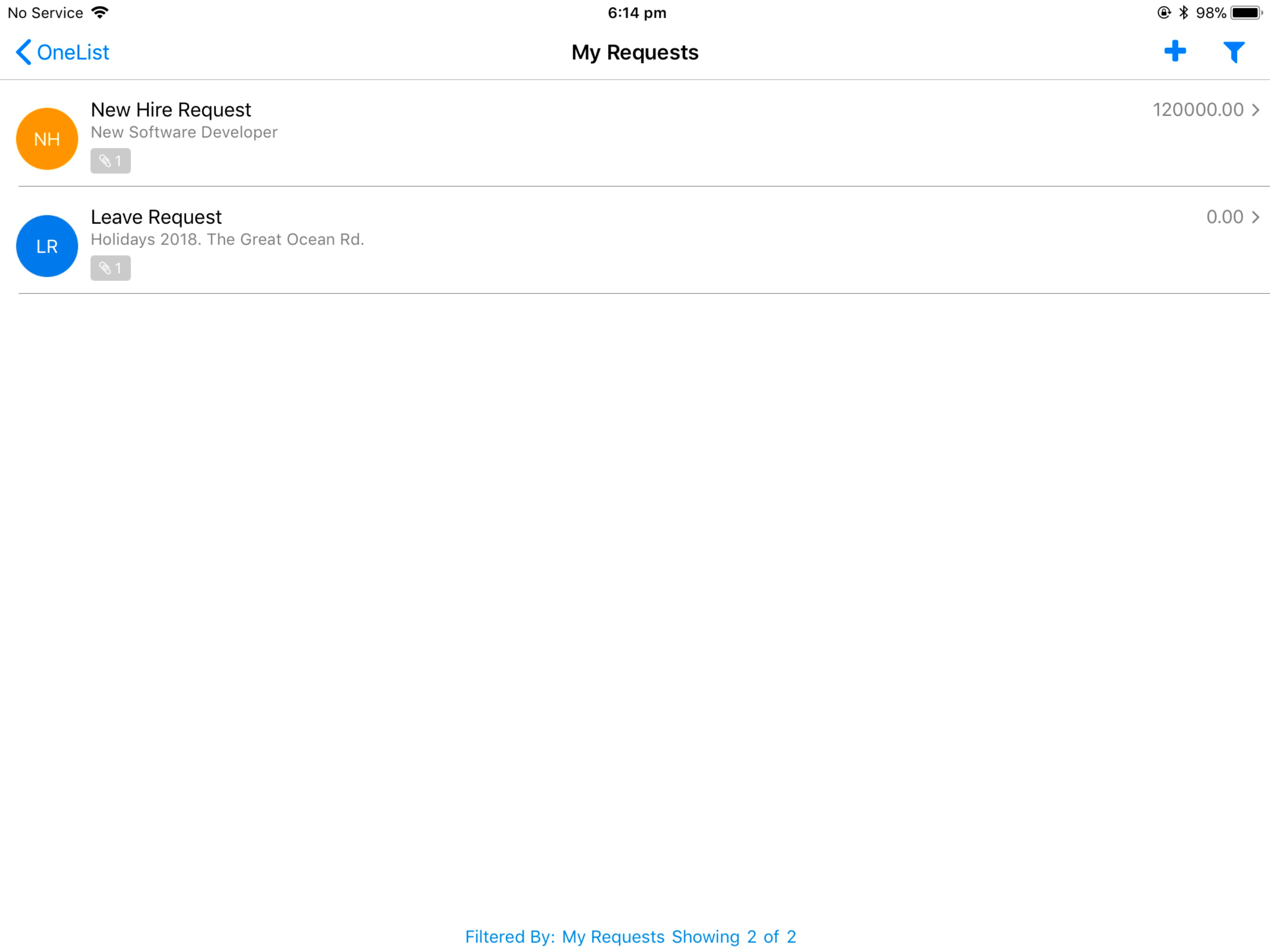 OneList screenshot 9