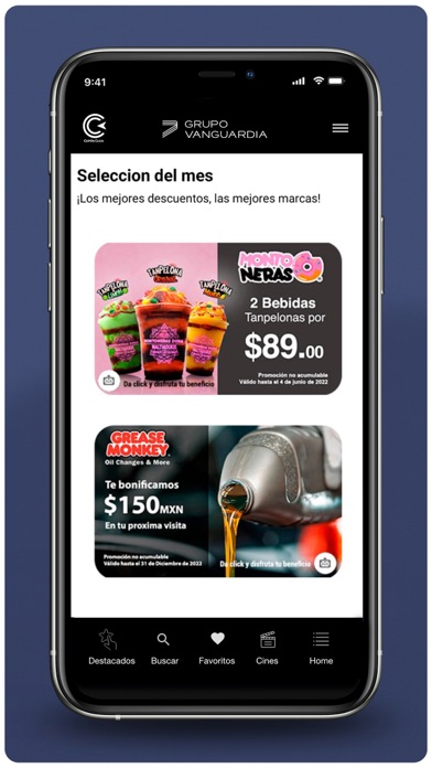 Vanguardia Rewards Screenshot