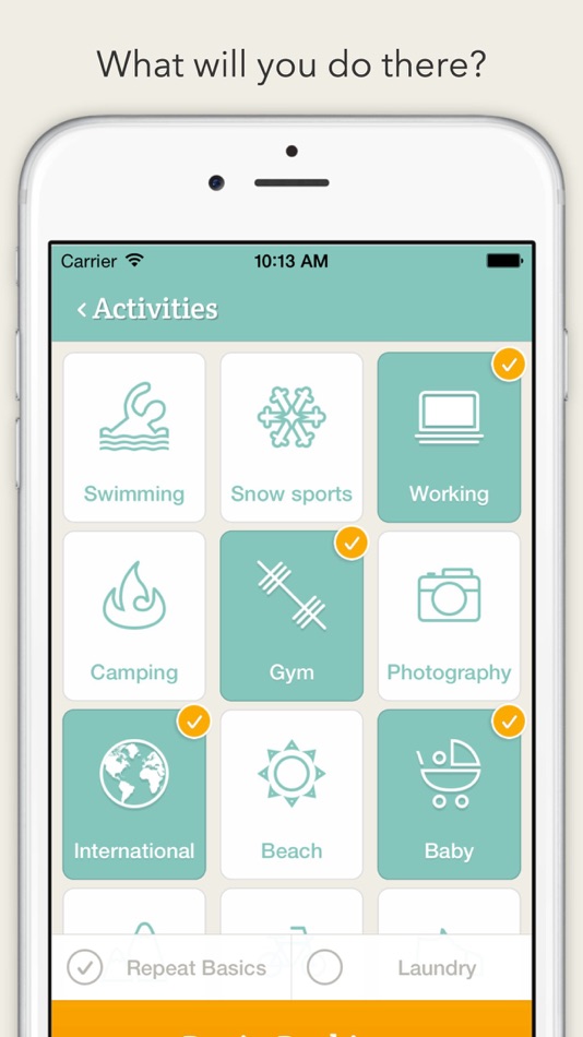 #2. PackPoint Travel Packing List (iOS) By: Wawwo