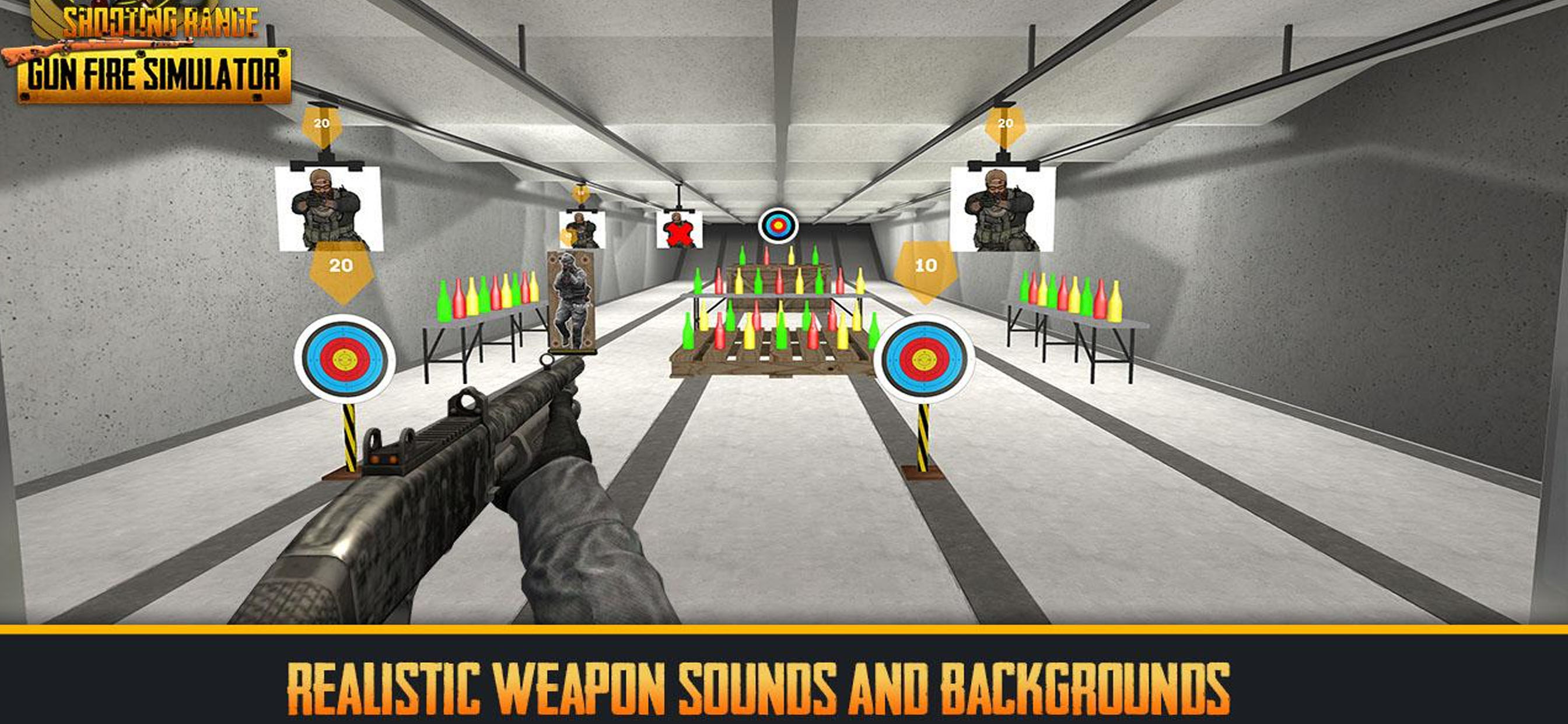 Shooting Range Gun Simulator screenshot 3