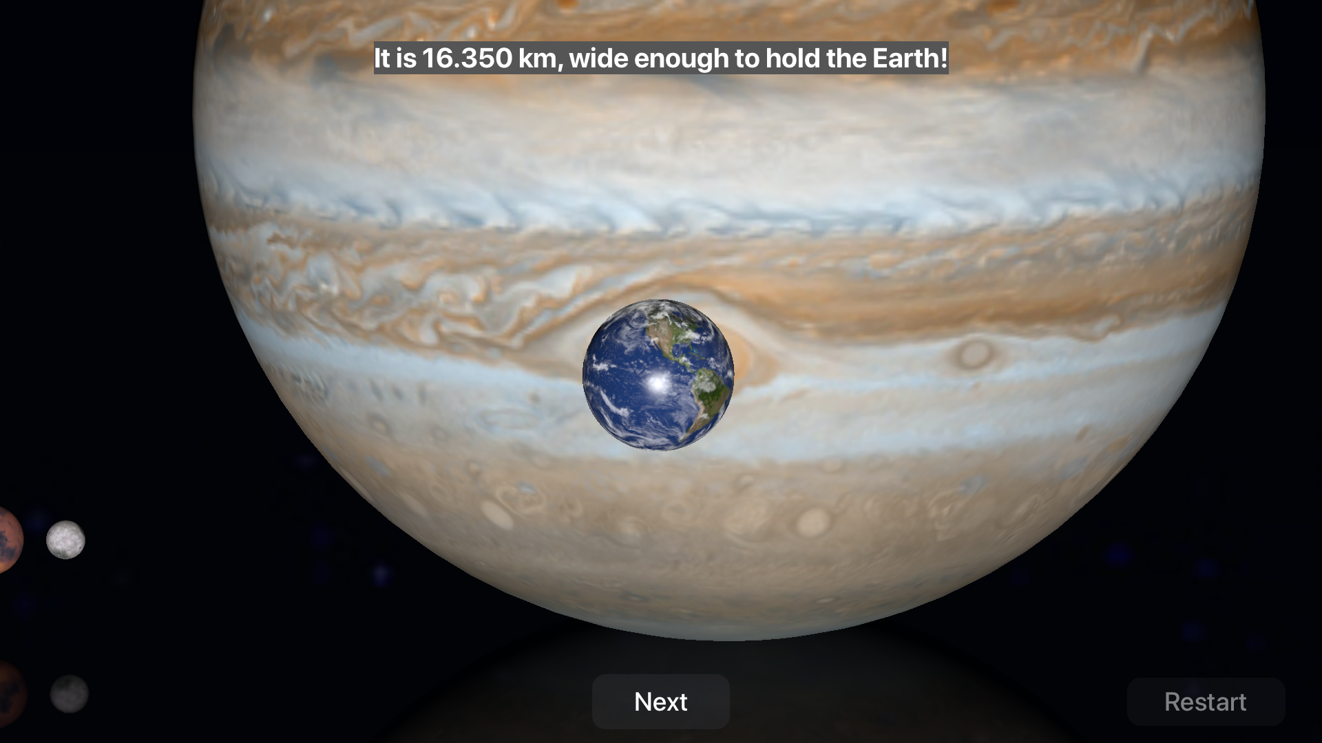 Universe Size Comparison