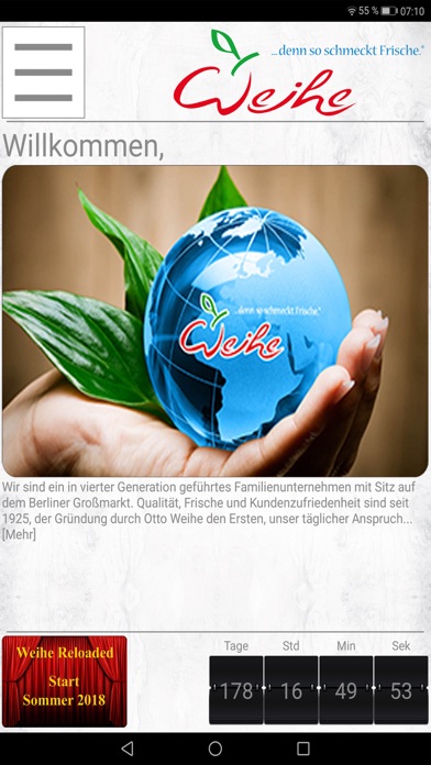 Screenshot #1 pour Weihe App