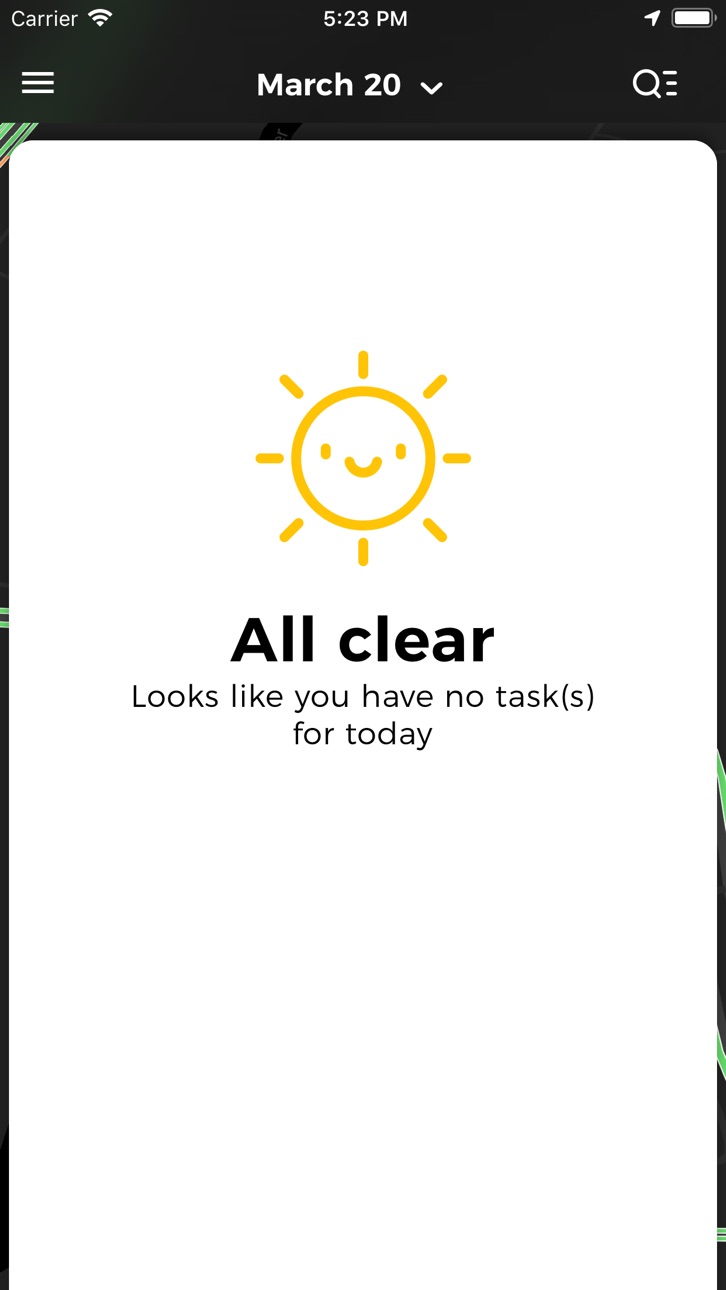iPhone screenshot