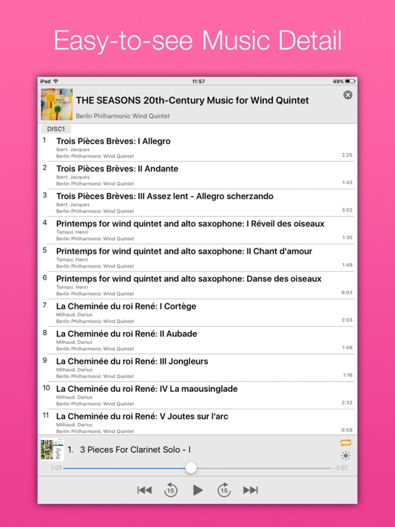 Screenshot #5 pour Albumusic - Album Music Player