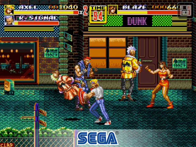 ‎Streets of Rage 2 Classic Screenshot