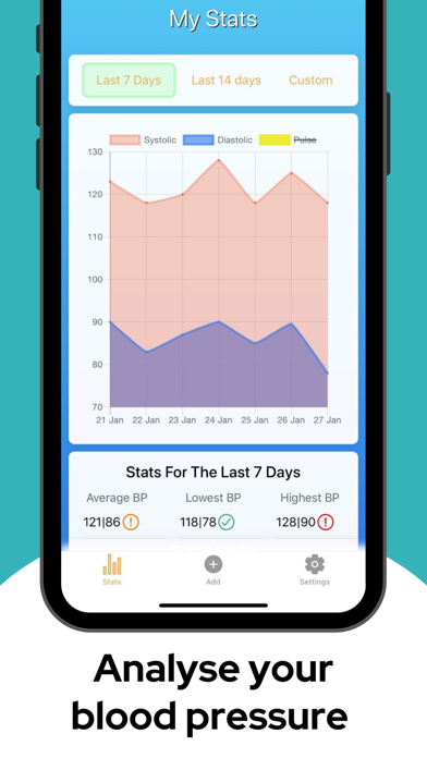 Blood Pressure Monitor Pro Screenshot