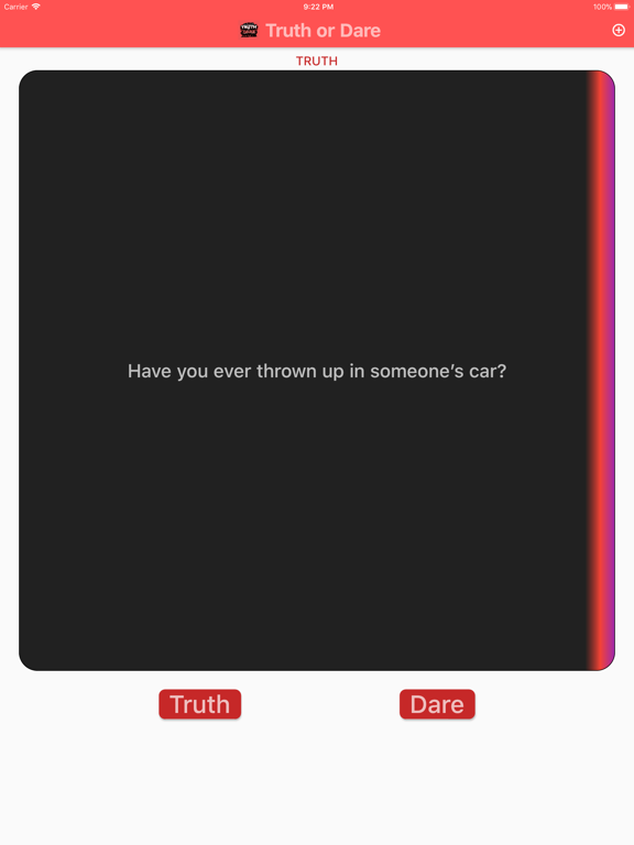 Truth or Dare: Issa Party iPad screenshot 3 - Games app