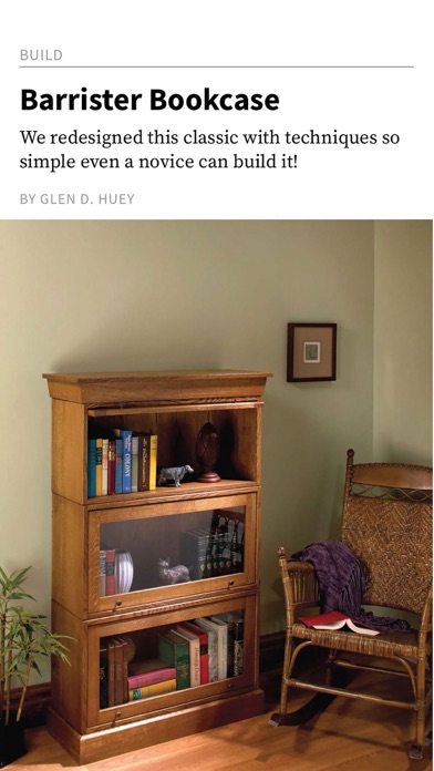 Popular Woodworking Magazine Screenshot
