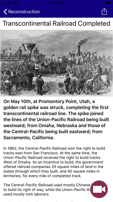 American History: 1492-2020 Screenshot