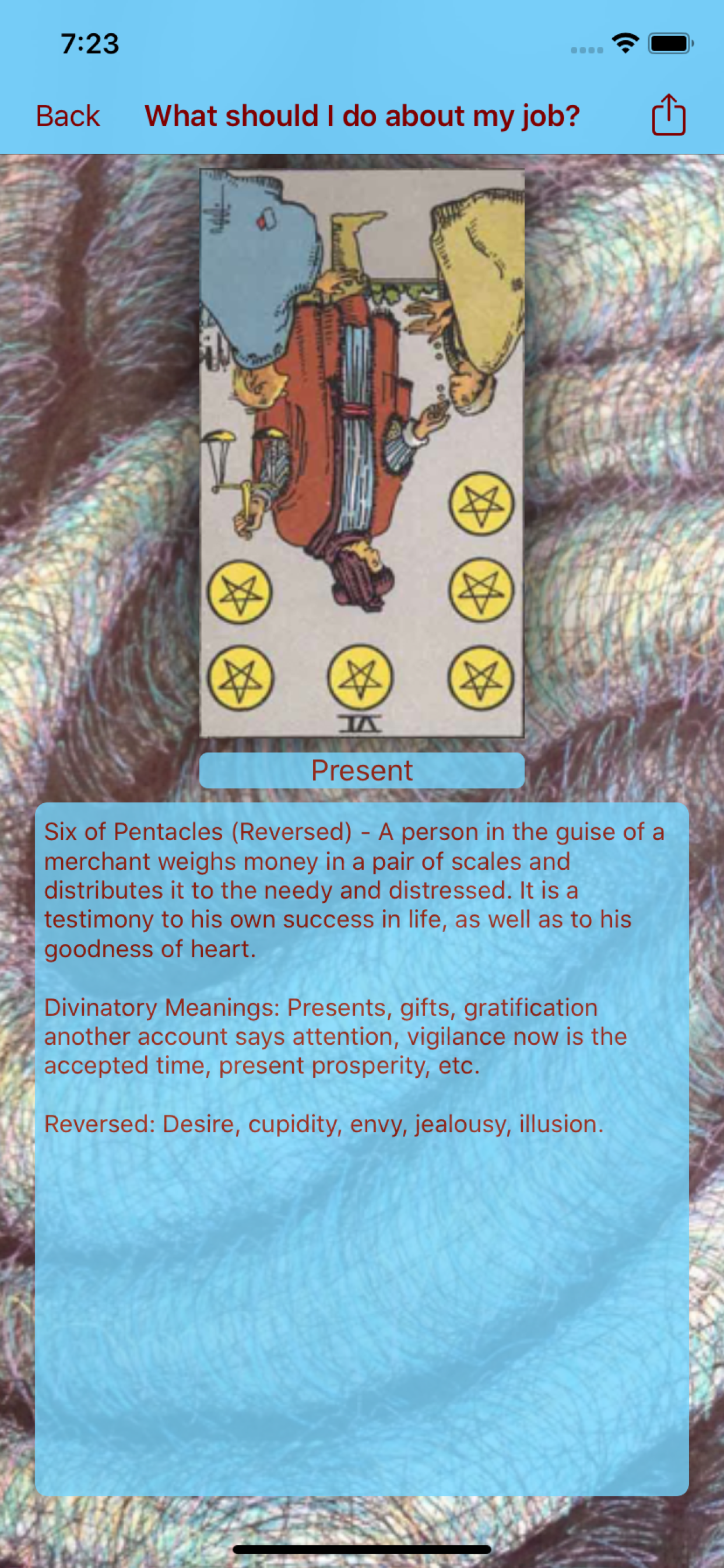 Tarot Card Reader Clear