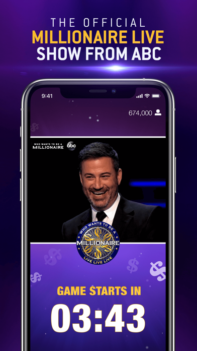 screenshot of MILLIONAIRE LIVE 1