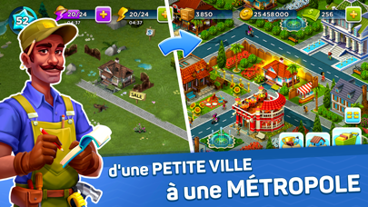 Screenshot #1 pour SuperCity: ville de tes rêves