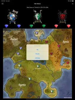War Status for Regnum screenshot 14