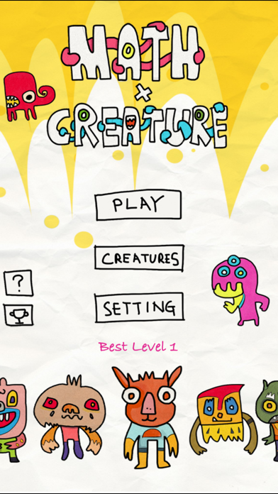 Screenshot #1 pour MathxCreature:Math Puzzle Game