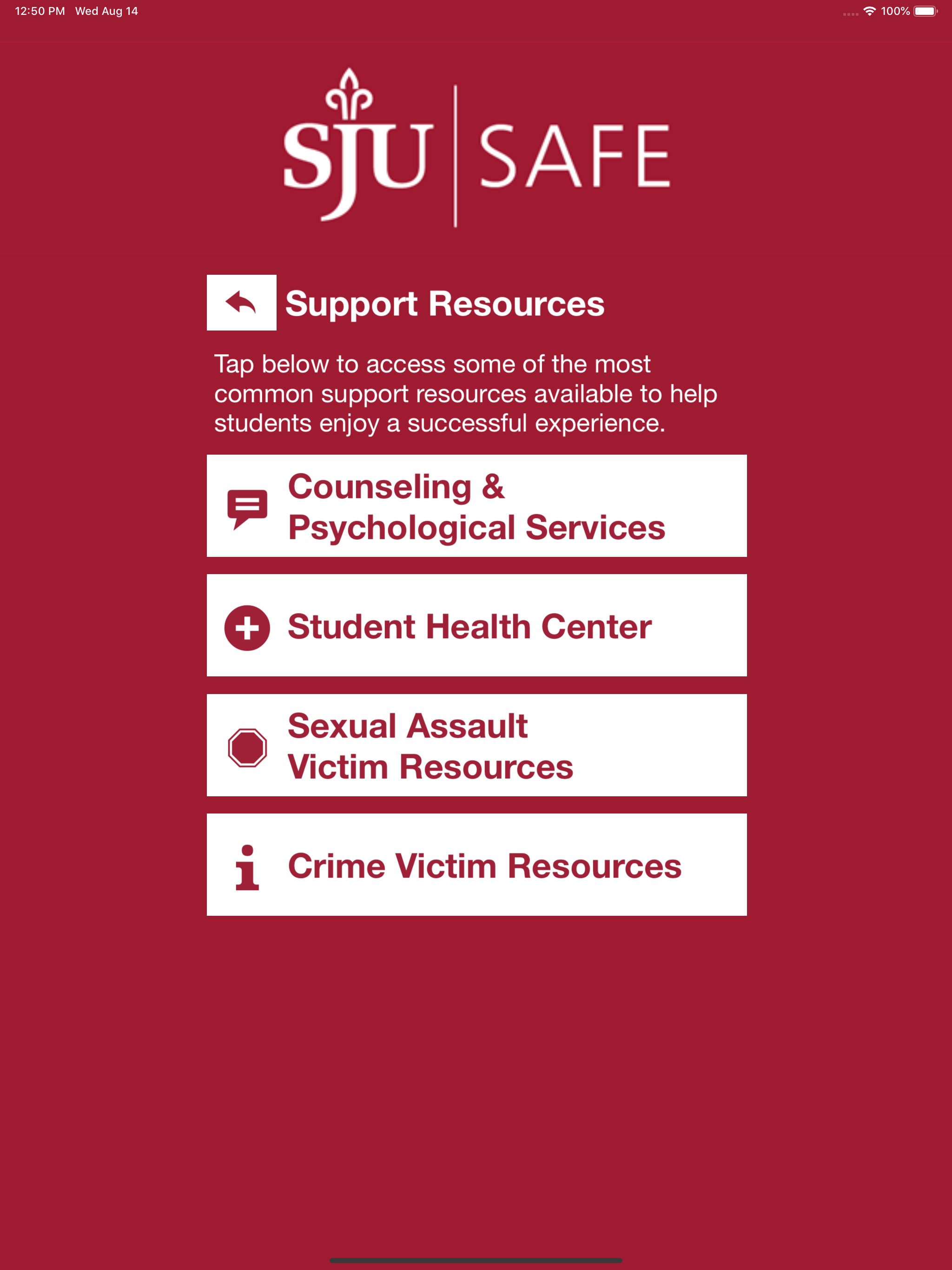 SJU Safe