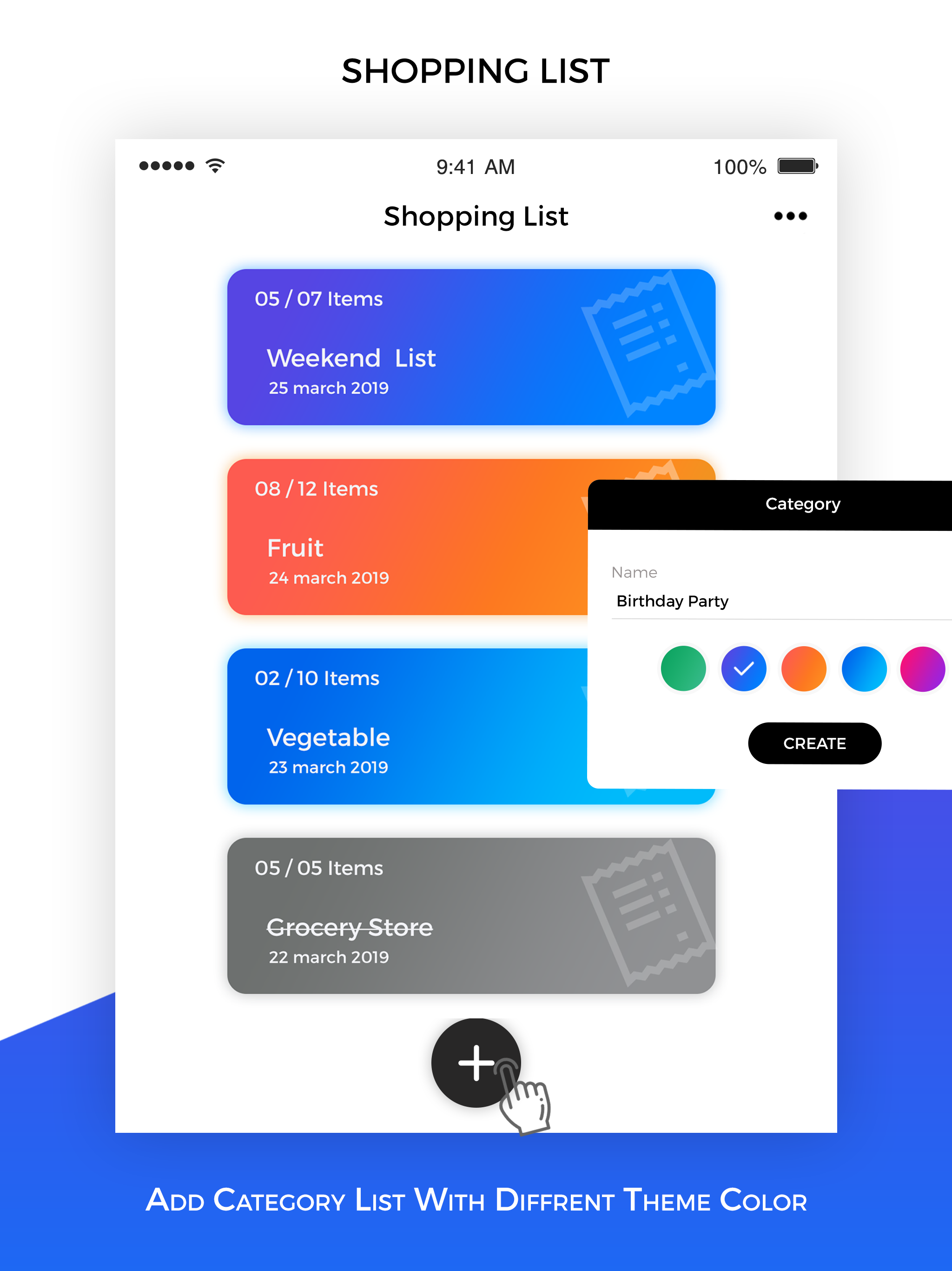 Shopping List & Reminder