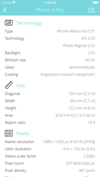 Bluetooth Info Screenshot