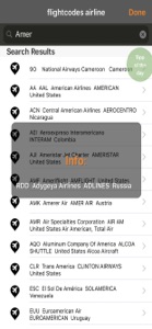 flight codes airline screenshot #3 for iPhone