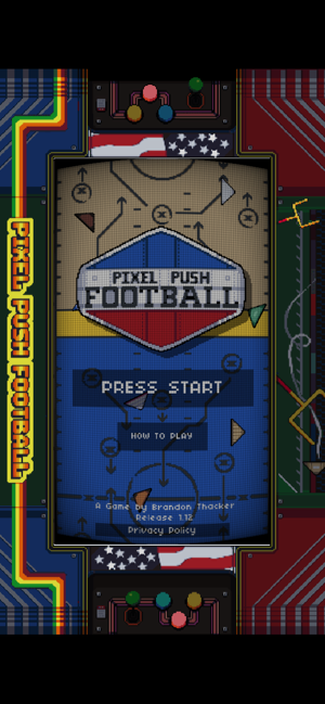 ‎Pixel Push Football Screenshot