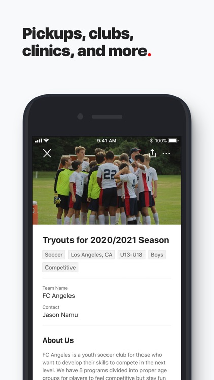 ENDALGO - Find Soccer Near You screenshot-5