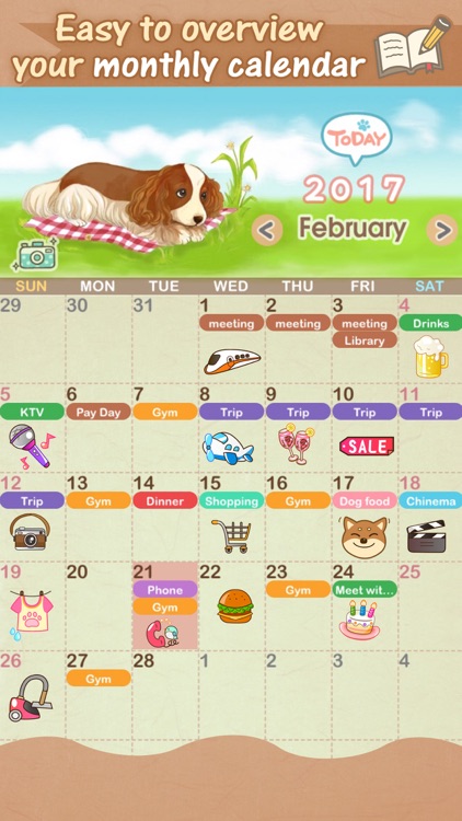 Dog's Life Calendar 狗狗‧生活日誌