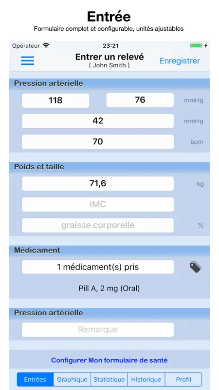 Pression Artérielle Suivi Pro screenshot 1 of 5