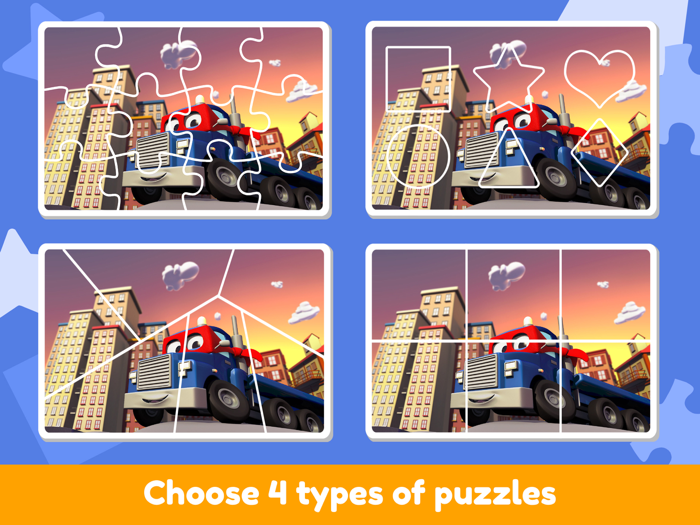 Car City - Preschool Puzzles
