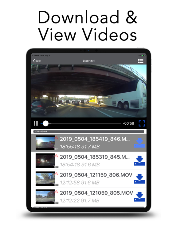 Screenshot #5 pour M1 Dash Cam
