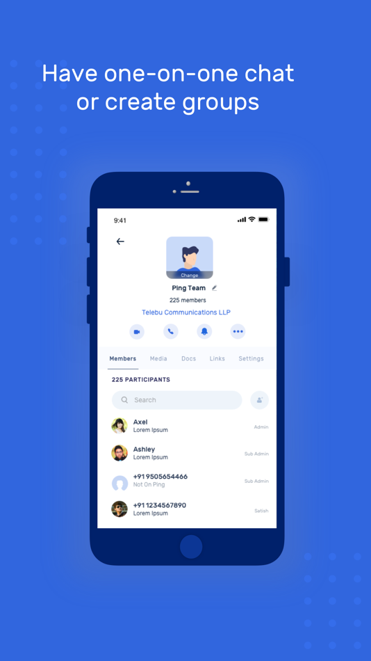 #5. TelebuPing (iOS) โดย: TELEBU COMMUNICATIONS LLP