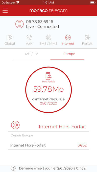 Screenshot #2 pour Monaco Telecom