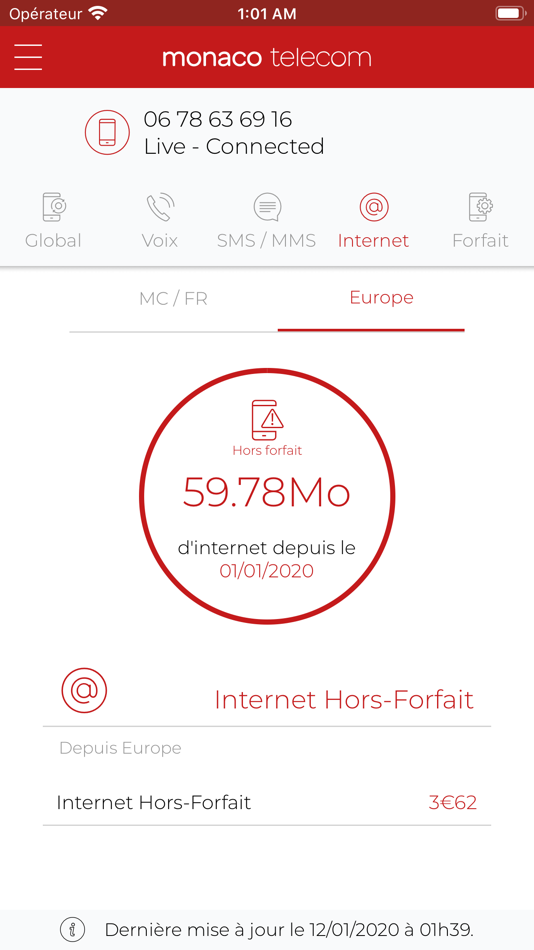 #2. Monaco Telecom (iOS) 由: Monaco Telecom