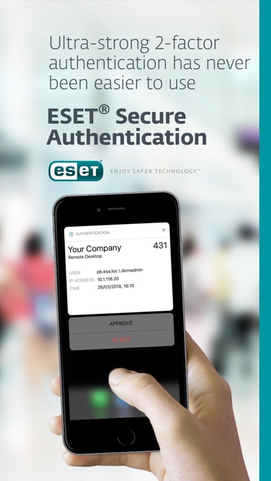 ESET Secure Authentication Screenshot