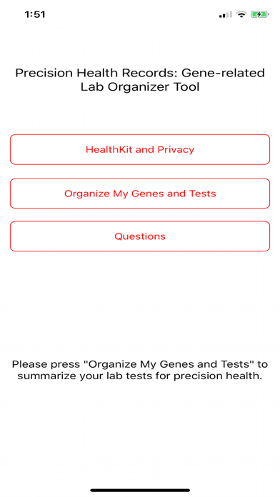 Precision Medicine Genes + AI Screenshot