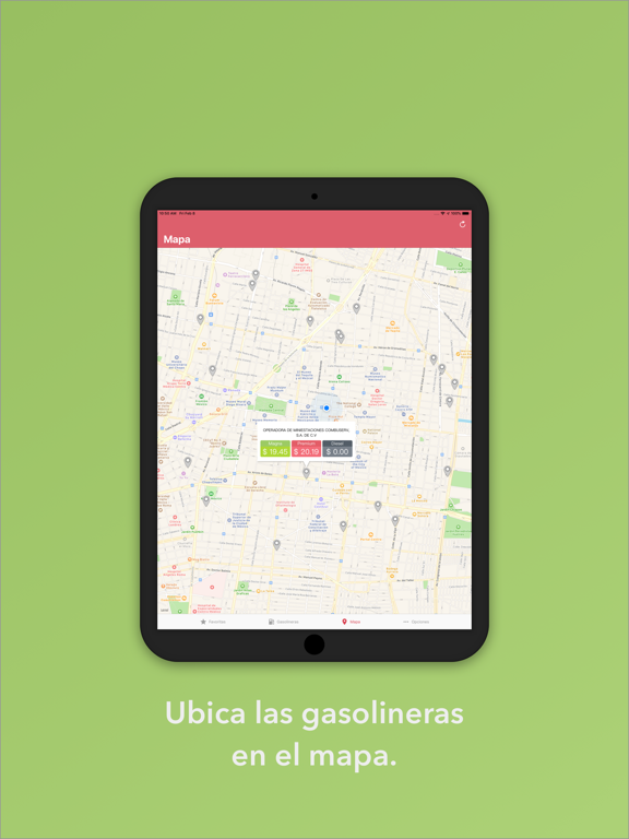GasMX iPad screenshot 2 - Utilities app