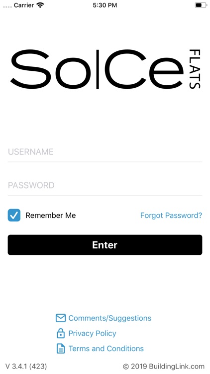 SoCe Flats Resident App