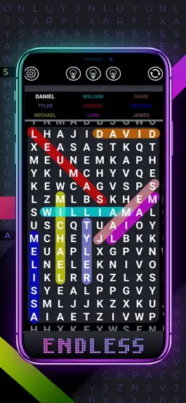 Game screenshot Endless Word Search Game hack