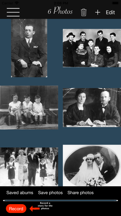 The Story Album iPhone screenshot 4 - Photo & Video app