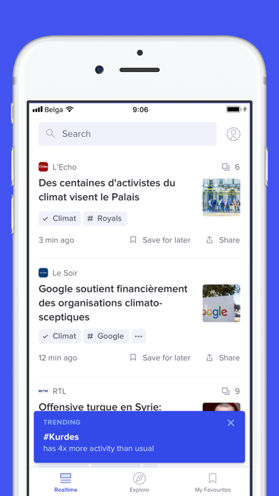 Belga.press Screenshot