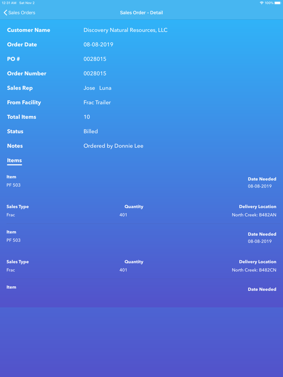 PCC App iPad screenshot 4 - Business app