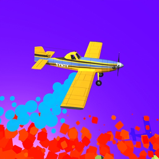 Fire Plane 3D icon