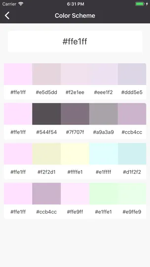 Скриншот Color & Font на iPhone 5