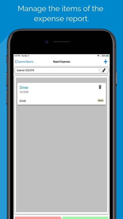 ImageDirector Expenses