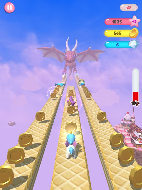 Screenshot #4 pour Princess Unicorn:Dragon Escape